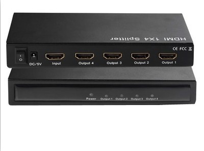 HDMI分配器一进四出1.4a支持3D 构建家庭影院的智能扩展方案